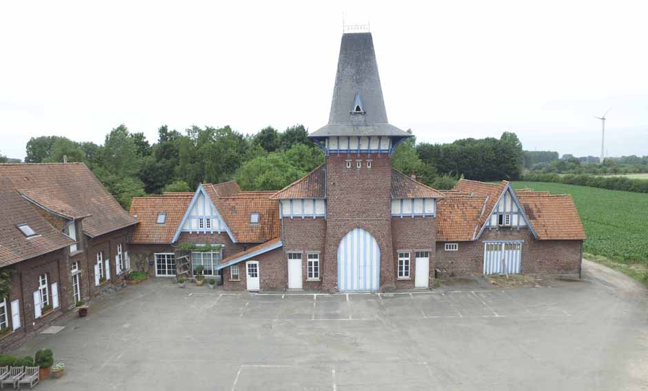 Aerial Designmaker.be - portfolio restaurant Hof Ter Eycken